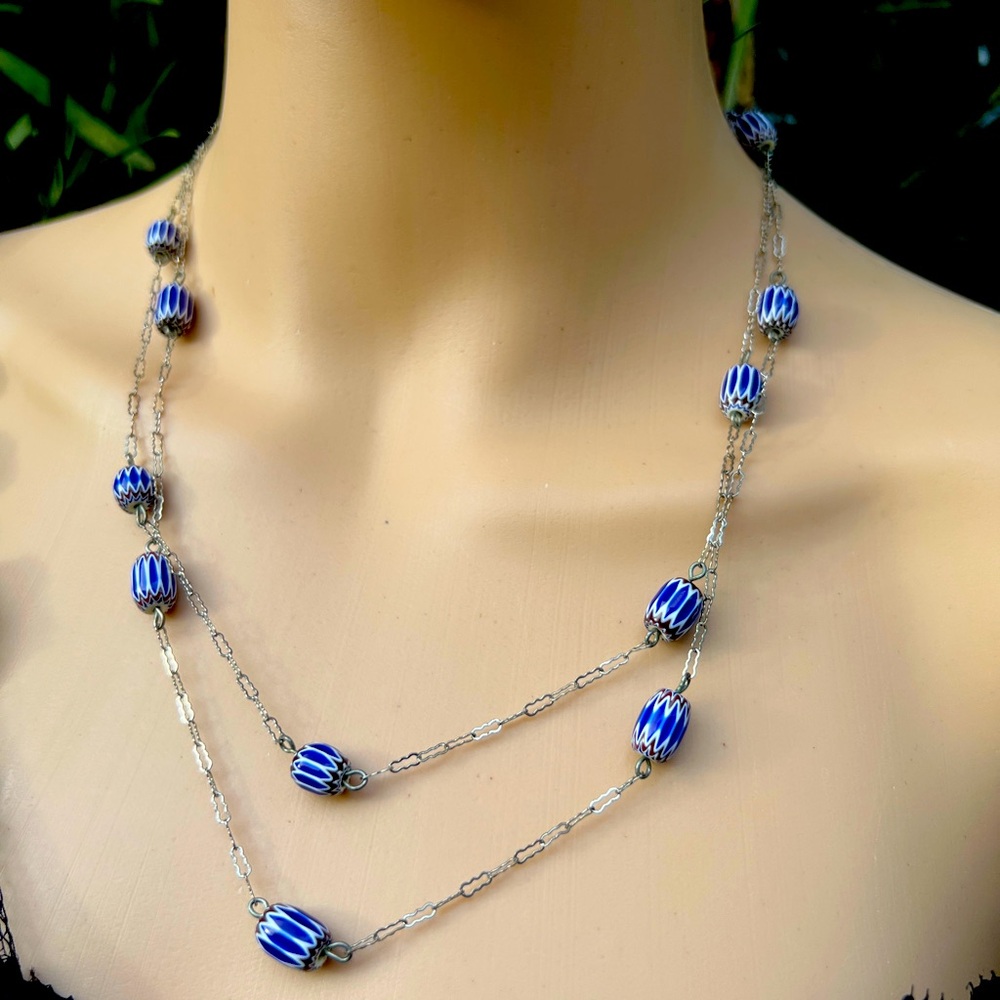 VINTAGE RARE VENETIAN GLASS NECKLACE